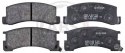 Brake pad set TOYOTA