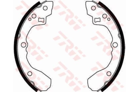 Brake shoe set MAZDA 626