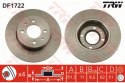 Brake disc FIAT,LANCIA 79-90