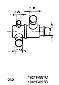 RING Termostat LADA SAMARA 1.3 1986r.