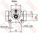 Cylinderek hamulcowy FIAT L,P