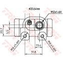 Wheel cylinder RENAULT CLIO