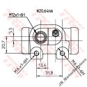 Wheel cylinder RENAULT CLIO 1.4