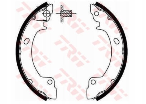 Brake shoe set HYUNDAI