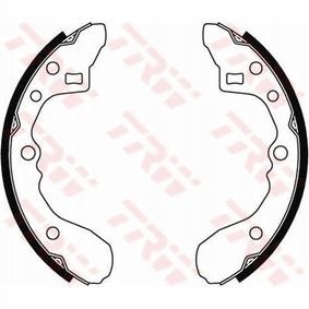 Brake shoe set Mazda