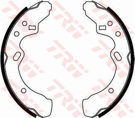 Brake shoe set MAZDA 323