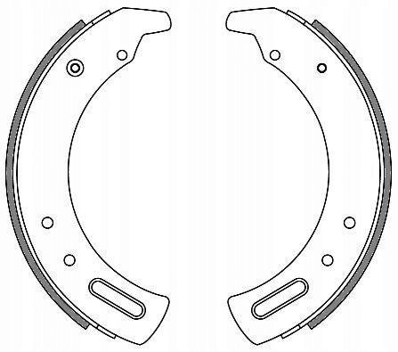 Brake shoe set LANDROVER,NISSAN