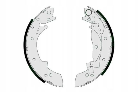 Brake shoe set MITSUBISHI