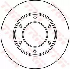 TRW Tarcza hamulcowa przód TOYOTA LANDCRUISER TRW Tarcza hamulcowa przód TOYOTA LANDCRUISER