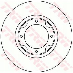 Brake disc TOYOTA TERCEL 1.3 Brake disc TOYOTA TERCEL 1.3