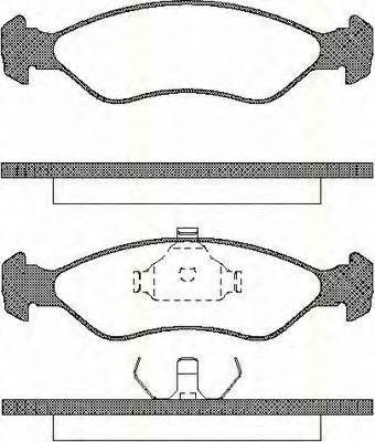 Brake pad set SUZUKI Brake pad set SUZUKI