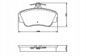 Brake Pad Set VOLVO