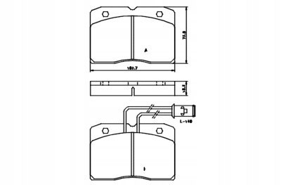 Brake Pad Set IVECO DAILY