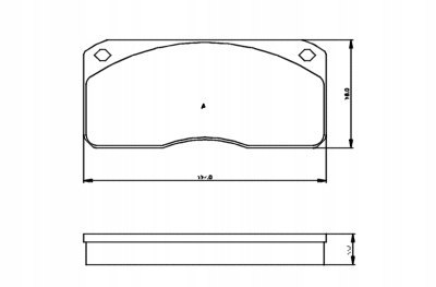 Brake Pad Set FORD CARGO