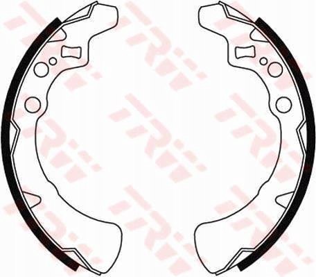 Brake shoe set DAIHATSU 850