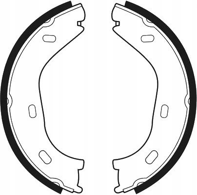 Brake shoe set