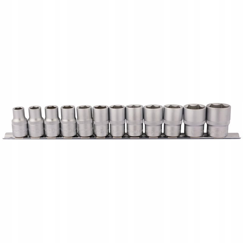 DRAPER Zestaw nasadek na listwie 10-24mm 1/2" 6pkt DRAPER Zestaw nasadek na listwie 10-24mm 1/2" 6pkt