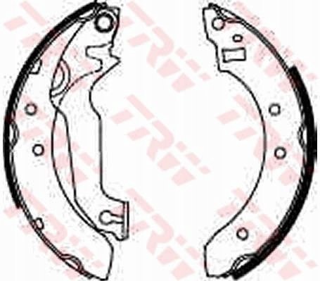 Brake shoe set FORD ESCORT