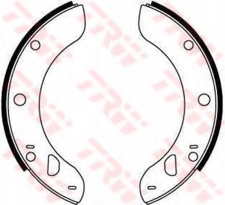 Brake shoe set FORD,LDV