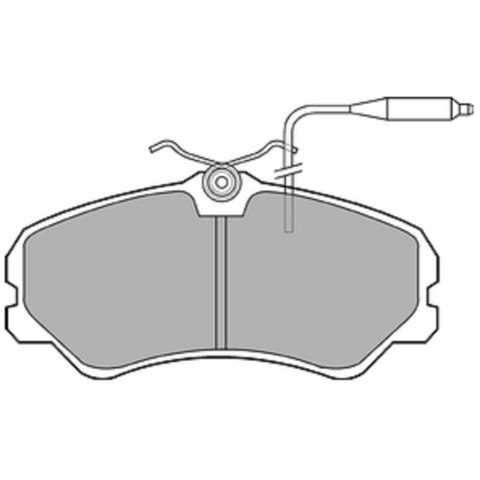 Brake Pad Set FIAT,CITROEN