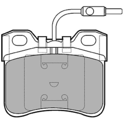 Brake Pad Set PEUGEOT CITROEN