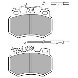 Klocki przód CITROEN C15 89r PEUGEOT 205 83-98