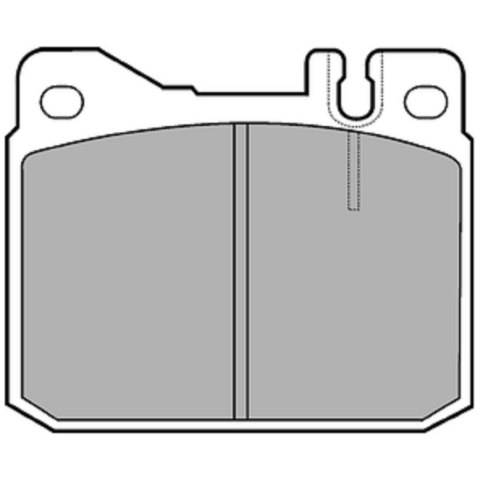 Klocki przód MERCEDES W123 200 250 300 W116 350