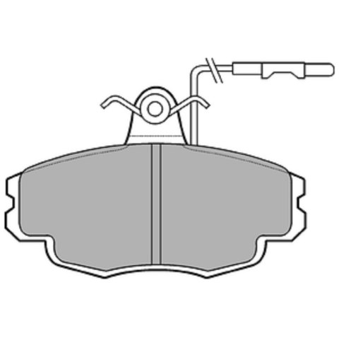 Klocki przód CITROEN ZX 1.6 1.8 1.9D/TD 2.0 91-97R