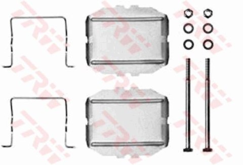 Osprzęt klocków hamulcowych CITROEN