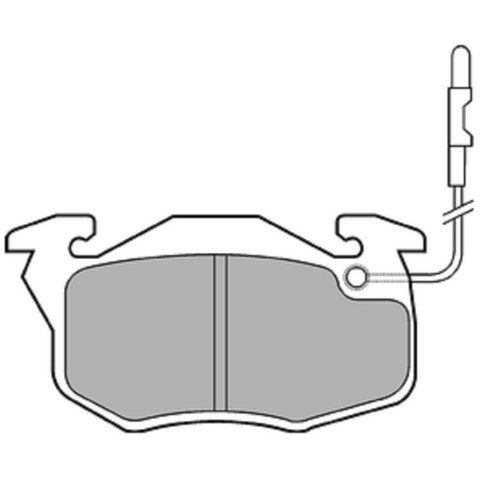 Brake Pad Set CITROEN,PEUGEOT