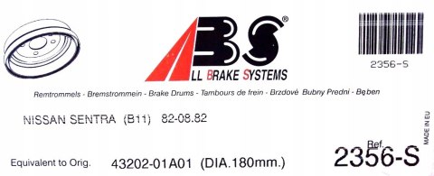 Bęben hamulcowy Nissan Bęben hamulcowy Nissan