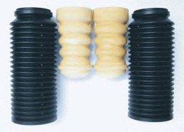 Suspension shock absorber covers