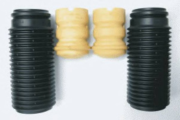 Suspension shock absorber covers