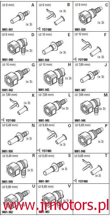 CR QUICK FIT ADAPTOR-PK5