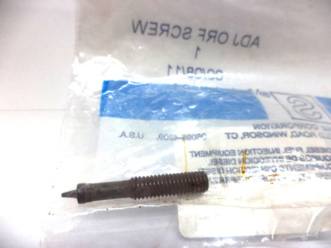 ADJUSTABLE ORIFICE SCREW