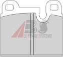 Komplet klocków hamulcowych Alfa Romeo BMW 6 BMW 728 745i M5 77-88