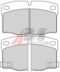 BRAKE PADS Daewoo Nexia (Oost-Europa) (V) 95-97