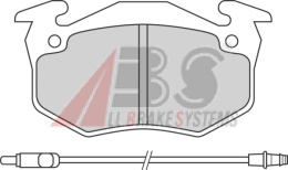 BRAKE PADS Renault 5/Extra/Rapid/Twingo (F) 84-92