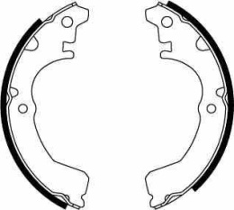 Brake shoe set TOYOTA