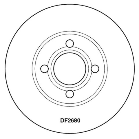 Brake disc AUDI