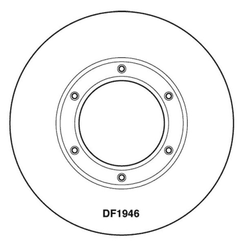 Brake disc NISSAN