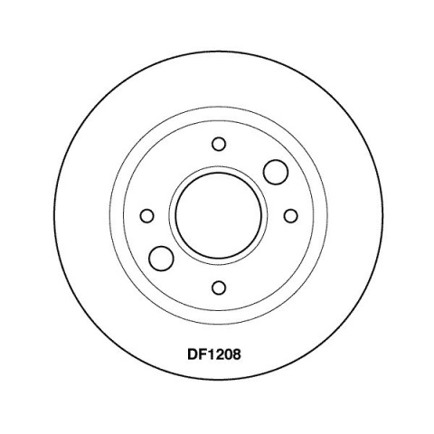 Brake disc PEUGEOT 504,505