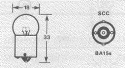 BULB 24V-5W SCC