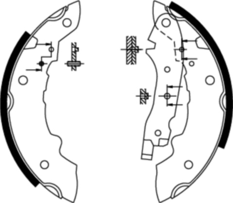 Brake SUPERKIT - CITROEN,PEUGEOT