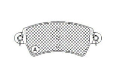 Brake Pad Set PEUGEOT,CITROEN