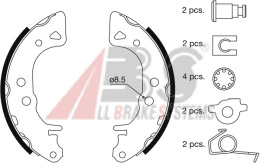 Komplet szczęk hamulcowych Citroen Peugeot AX SERIE PEUGEOT 87-