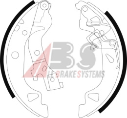 BRAKE SHOES Fiat Punto 75-1.2i/1.2i-8v 97-