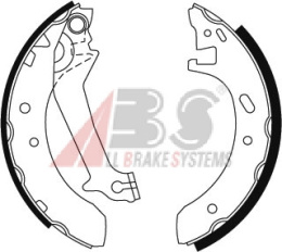 BRAKE SHOES Ford MONDEO 1.6 93-