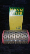 C 1380 MANN-FILTER FILTR POWIETRZA RENAULT MEGANE