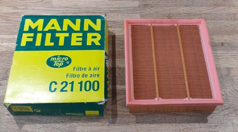 C 21100 MANN-FILTER FILTR POWIETRZA RENAULT LAGUNA 3.0 V6 91-